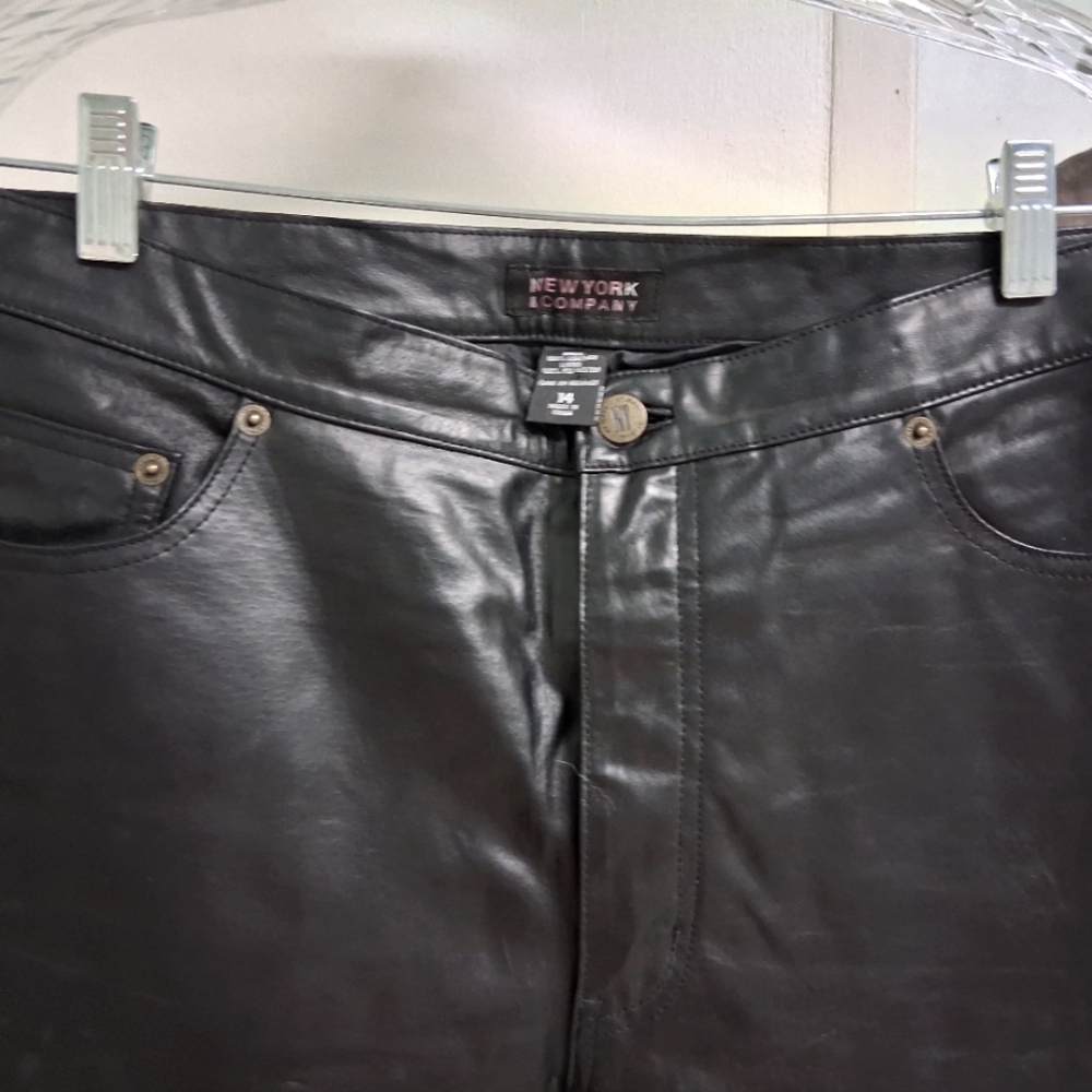 NEWYORK & COMPANY Genuine Leather Pants